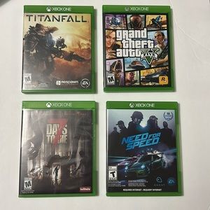 Titanfall, Grand Theft Auto 5,7 Days to Die, Need For Speed XBOX ONE,pre owned